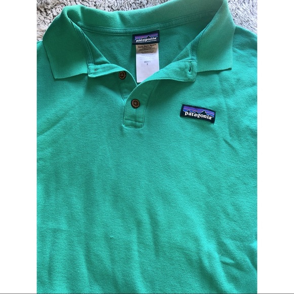 Patagonia Men’s Classic 100% Cotton 3 Button Polo Shirt - Picture 7 of 11